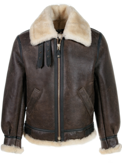 WWII Leather Bomber Jacket - Schott NYC