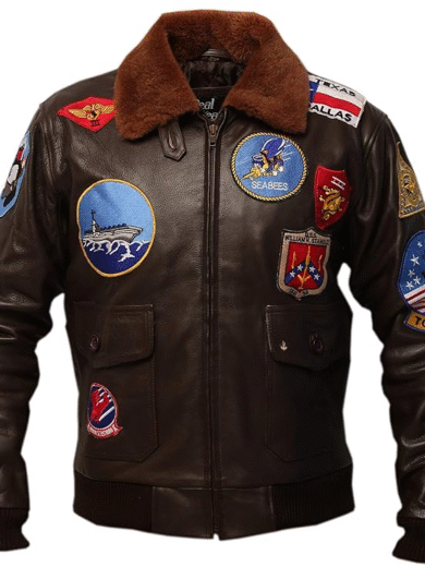Top Gun G1 Bomber Tom Cruise Cowhide Leather Jacket