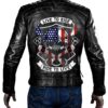 Café Racer Black Live to Ride Ride to Live Jacket