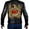 Slayer Black Leather Jacket For Men , Slayer jacket , Slayer leather jacket, Slayer jacket black, Slayer Black Leather Jacket For Men