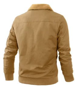 Mens Canvas Jacket Hood