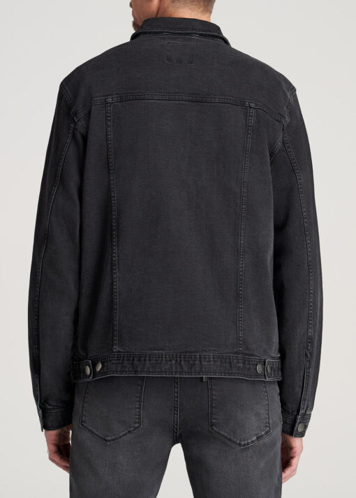 black denim jacket man