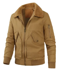 Mens Canvas Jacket Hood