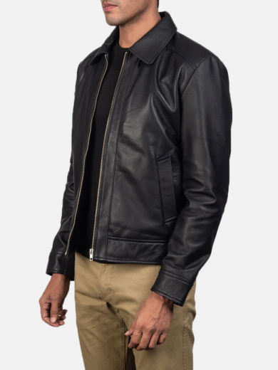 Inferno Black Leather Jacket